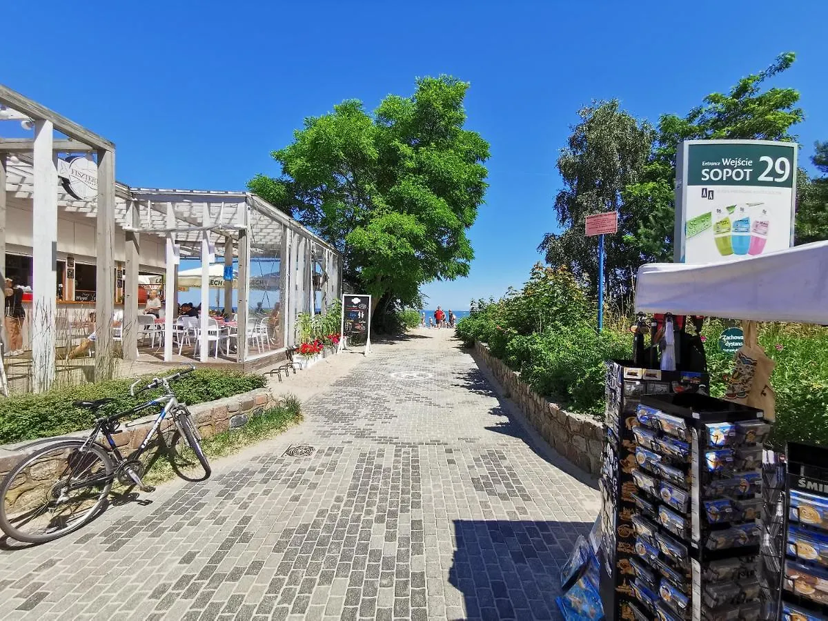 Διαμέρισμα Parkowa Apartamenty Lu 100M Plaza Σόποτ